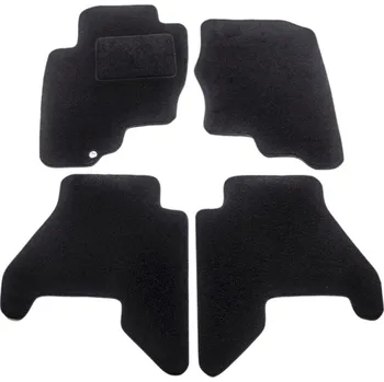 Autodoplněk ACI textilní koberce pro NISSAN Pathfinder R51, 05 černé (sada 4 ks)