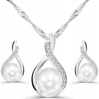 Souprava šperků Stříbrná souprava šperků silvermark925 s perlou (ryzost 925)