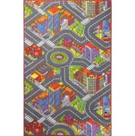 Dětský kusový koberec silnice Big City 140 × 200 cm