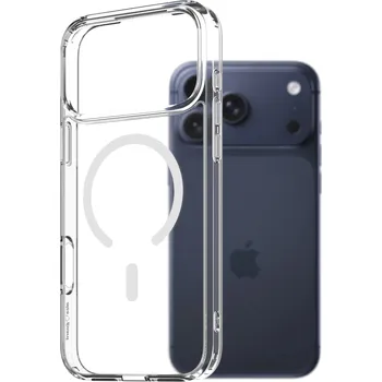 Pouzdro na mobilní telefon AlzaGuard Crystal Clear TPU Case Compatible with Magsafe pro iPhone 17 Pro Max