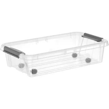 Úložný box Siguro Pro Box Underbed 31 l, 39,5 x 17,5 x 72 cm, transparentní