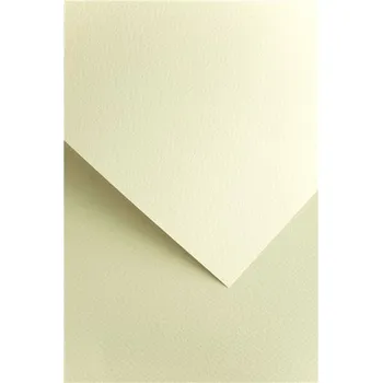 Umělecký papír Ozdobný papír A4 Sawanna - 200 g, slon.kost, 20 ks