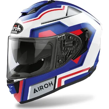 Helma na motorku AIROH ST.501 SQUARE ST5SQ55 - modrá integrální moto helma , S