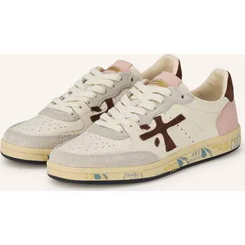 Dámské tenisky Premiata Tenisky Bsktclad, režná / tmavě hnědá / růžová