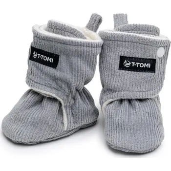 Capáčky T-Tomi Capáčky Grey warm (3-6 měsíců)