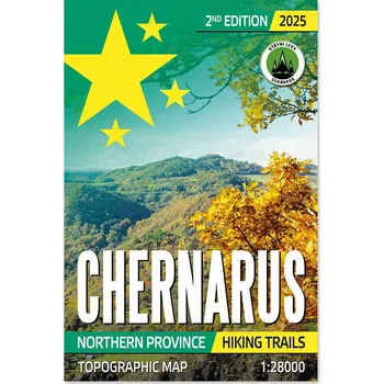 Plakát DayZ Chernarus Printed Map 2025 Edition