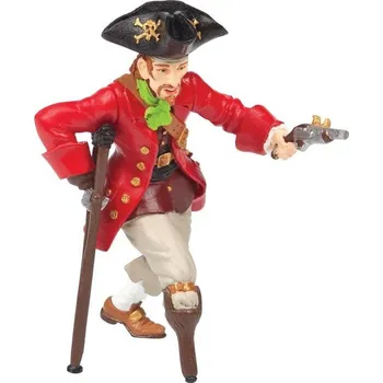 Dětské zboží PAPO Pirát s dřevěnou nohou a pistolí