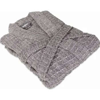 Dámské oblečení Möve Waflový župan CHARCOAL šedý, M +