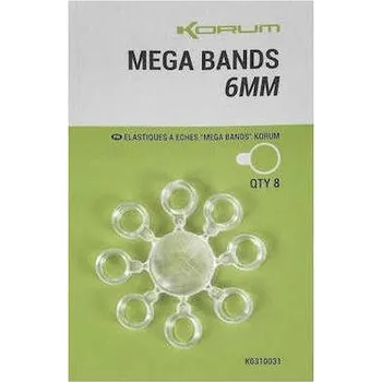 Korum Mega Bands 6 mm, 2 × 8 ks