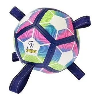 Hračka pro psa Ferribiella Fotbalový míč s úchyty, velikost S