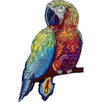 Hračka Puzzle "Papoušek" 42 x 28cm