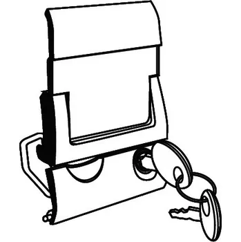 Zavazadlo na motocykl SHAD Zavírací mechanismus pro SH43