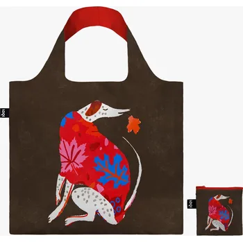 Nákupní taška Skládací nákupní taška LOQI ENIKŐ KATALIN EGED Autumn Doggo