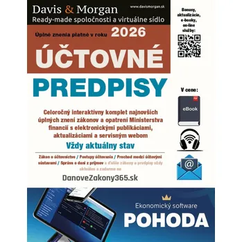 Účtovné predpisy 2026 Kniha