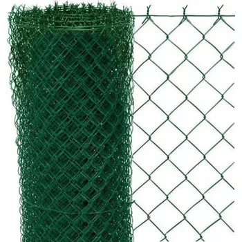 Pletivo Poplastované pletivo se zapleteným drátem zelené 3,5 x 50 mm