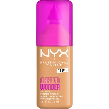 Kosmetika NYX PROFESSIONAL MAKEUP Make 'EM Wonder Foundation 15 Buff, 30 ml