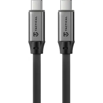 Datový kabel Tactical Fat Man 2.0 Cable USB-C/USB-C 1m Grey