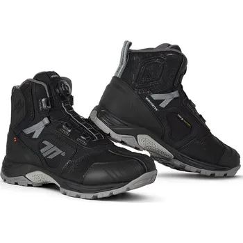 Moto obuv Boty na motorku SEVENTY DEGREES SD-BA7 Stelvio Low černo-šedé 40