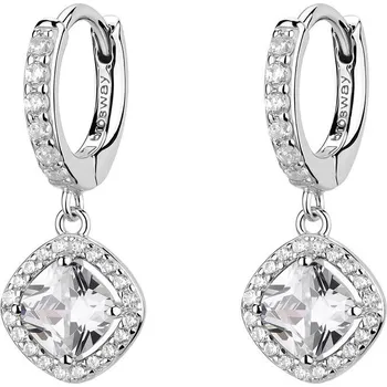 Náušnice Brosway Fancy Infinite White FIW161 (Ag 925/1000, 2,9 g)