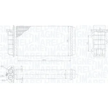 Výměník tepla Výměník tepla, vnitřní vytápění, 350218441000