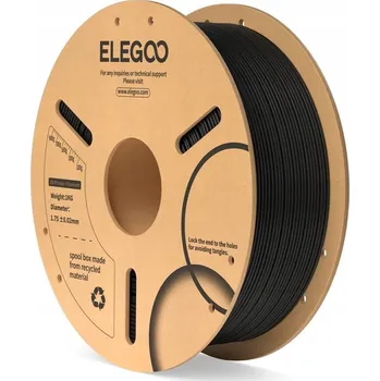 3D tisk Filament ELEGOO PLA Průměr 1,75 mm 1 kg Černý