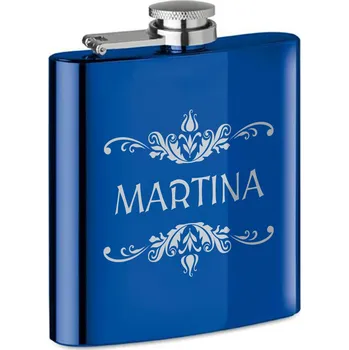 Placatka Placatka modrá zdobná