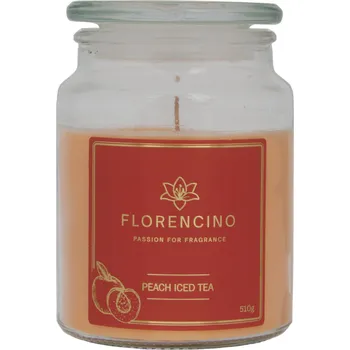 Svíčka FLORENCINO Peach Iced Tea 510 g