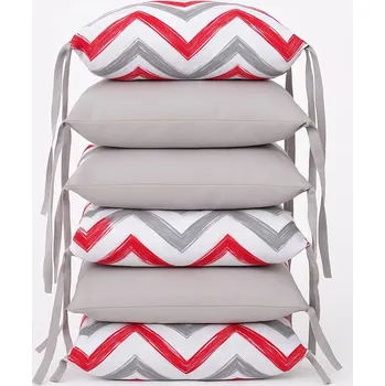 Dětská postýlka BabyTýpka polštářkový mantinel - Cikcak Red Grey