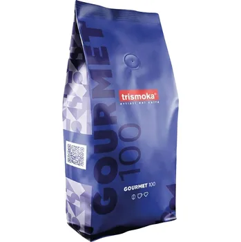 Káva Trismoka Caffe Gourmet 100, zrnková káva, 100% Arabica, 1 kg