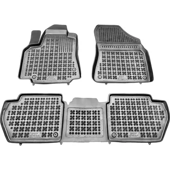 Autodoplněk Rezaw-Plast, Gumové koberce se zvýšeným okrajem, Citroen Berlingo II, 2008-2018