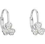 EVOLUTION GROUP 11209.1 bílý zirkon (Ag925/1000, 0,8 g)