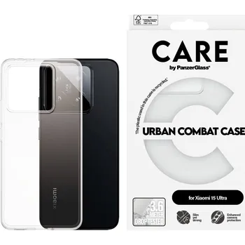 Pouzdro na mobilní telefon PanzerGlass CARE kryt Xiaomi 15 Ultra Urban Combat čirý