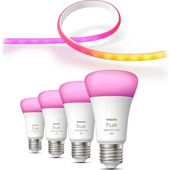 Osvětlení Philips Hue Gradient Lightstrip + White and Color Ambiance 6.5W 800 E27 4ks