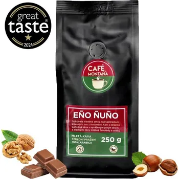 Káva Café Montaña Eño Ñuño, mletá káva Velikost balení: 250g, Hrubost mletí: Filtrovaná káva