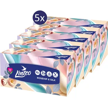 Drogerie LINTEO Rosehip & Silk (5× 70 ks)