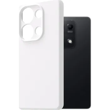 Pouzdro na mobilní telefon AlzaGuard Premium Silicone Case pro Xiaomi Redmi Note 14S bílý