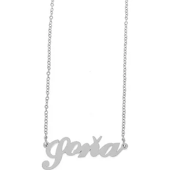 Náramek Ewena Řetízek z oceli se jménem Soňa stříbrný