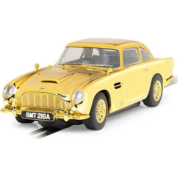 auto na autodráhu Scalextric Auto Jamese Bonda Aston Martin DB5 Goldfinger – 60. výročí