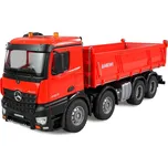 Amewi Sklápěč Mercedes-Benz Arocs 4WD 1:18 RTR červený