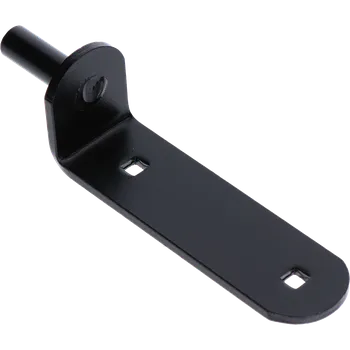 Dveřní kování Kování ozdobné, 150x35 mm, s čepem ø 18 mm, černé