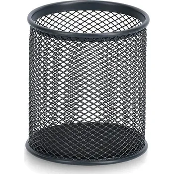 ZELLER Stojánek na tužky drátěný, antracit 8 × 9,5 cm