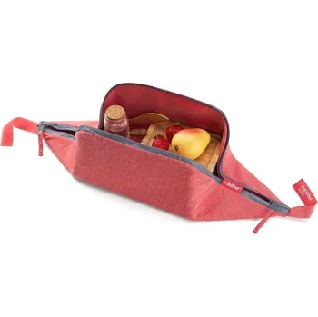 Svačinový box Roll´eat Eat´n´Out termo obal na svačinu - Nature Red