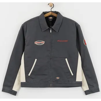 Pánská větrovka Bavlněná bunda Dickies DK0A89FD0CH1 šedá 90A, vel. XL