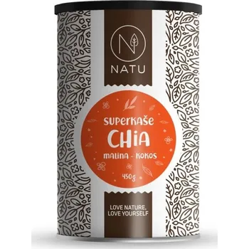 Sport NATU Superkaše CHIA s malinami a kokosem 450 g