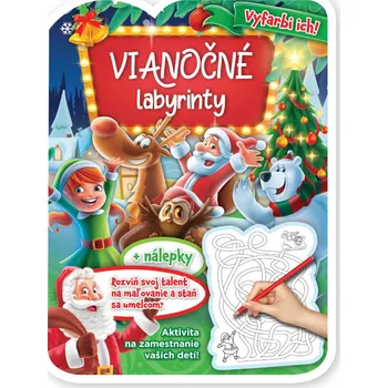 Vianočné labyrinty Kniha