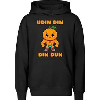 Chlapecká mikina Dětská mikina Udin din din dun Barva: Černá, Velikost: 10