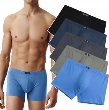 Spodní Prádlo Boxerky Atlantic modré, velikost XL