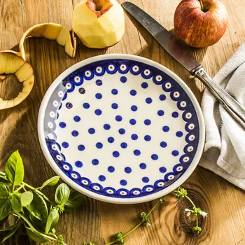 Talíř Dezertní talíř Bolesławiec 19,5 cm - dec. 46