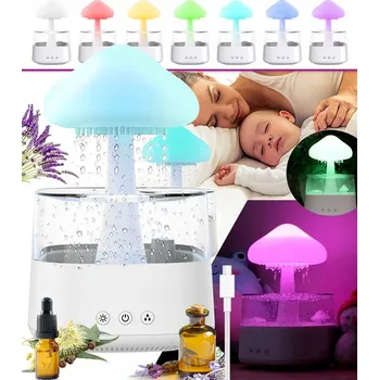 Zvlhčovač vzduchu Ultrazvukový zvlhčovač vzduchu Pek-Line s difuzér a 7 barvami LED