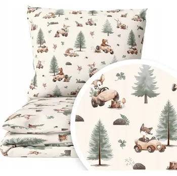 Povlečení POVLEČENÍ DO POSTÝLKY 120x60 DĚTSKÉ KOJENECKÉ 120x90 2 DÍLNÉ. POLSKÝ VÝROBEK